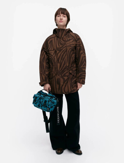 Marimekko Musteet Jokuraita - Brown - XXS