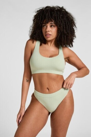 Hunkemöller Brasiliansk truse Dianne Grønn
