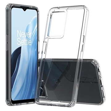 Ripebestandig OnePlus Nord N300 Hybrid-deksel Gjennomsiktig