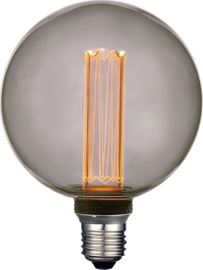PR HomeFUTURE LED SMOKEY lyskilde 125 mm E27GråLyspærer & glødepærer