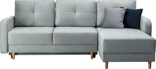 Saimon Sovesofa m. Divan med Oppbevaring 3 seter Grå Saimon Sovesofa m. Divan med Oppbevaring 3 seter Grå