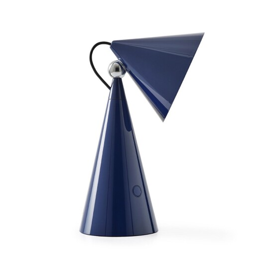Tom Dixon - Pose Portable Bordlampe Indigo - Lampemesteren Tom Dixon - Pose Portable Bordlampe Indigo - Lampemesteren