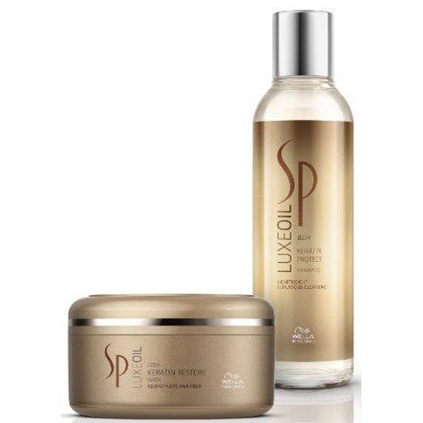 Wella Professionals SP Wella Luxeoil Keratin Protect Shampoo + Mask Wella Professionals SP Wella Luxeoil Keratin Protect Shampoo + Mask