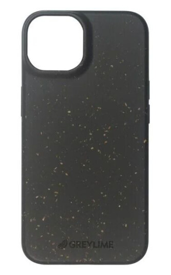 GreyLime iPhone 14 Plus Biodegradable Cover Black