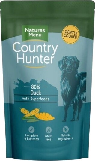Natures Menu Natures:Menu Country Hunter Dog Duck 150 G