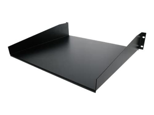 Startech Black Standard Universal Server Rack Cabinet Shelf 19" 20kg