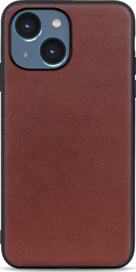 Trolsk Mobildeksel Skinn (iPhone 15) Brun