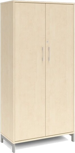 Kontorskab Dna, 800X1660 Mm, Birk/Sort 4A4 Kontorskab Dna, 800X1660 Mm, Birk/Sort 4A4