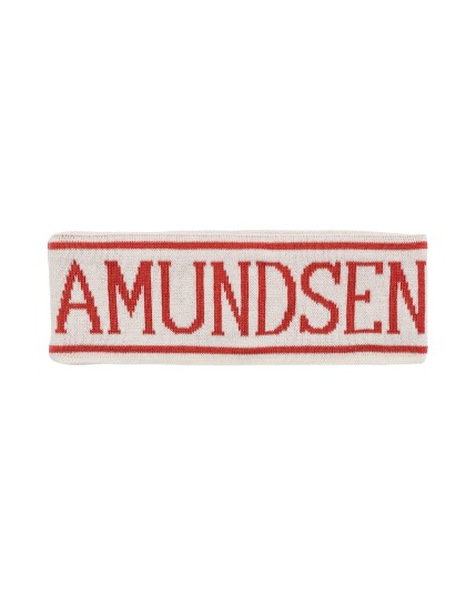 Amundsen Sports Ski Headband White/Red