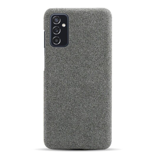 INCOVER Samsung Galaxy M52 (5G) KSQ Stoff Plast Deksel - Mørkgrå