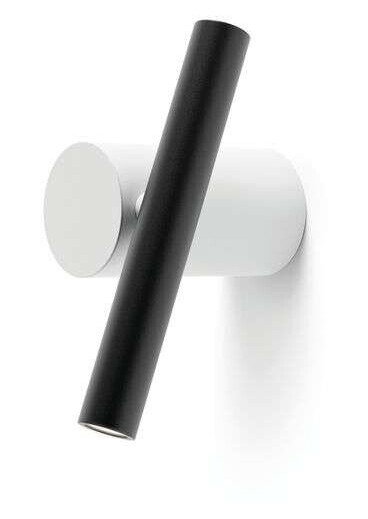 Luceplan - Doi Vegglampe 2700K White/Black