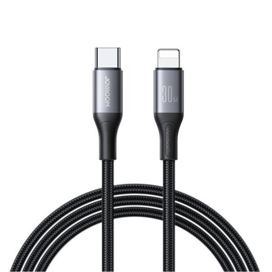 Joyroom 30W USB-C til Lightning 2m Strømkabel Joyroom 30W USB-C til Lightning 2m Strømkabel