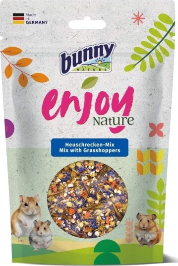 Bunny Enjoy Nature Mix Med Gresshopper 50 G