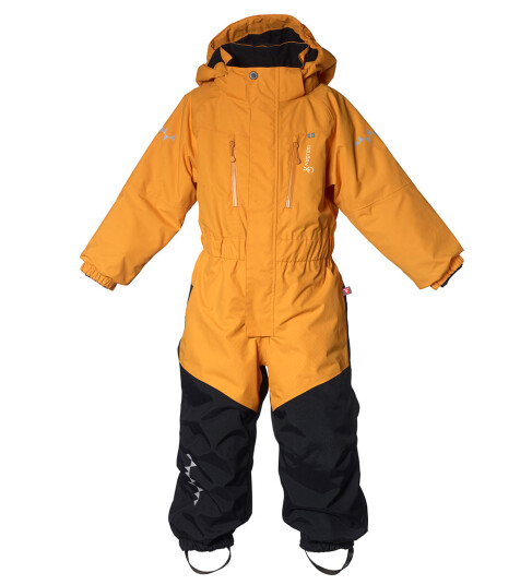 Isbjörn of Sweden Kids' Penguin Snowsuit 116, Saffron