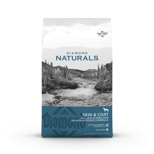 Diamond Naturals Skin & Coat All Life Stages Dog Salmon & Potato Tørrfôr Til Hund 15 kg