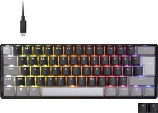 Corsair Clipper Pro Mini 60 Gamingtastatur med Hall Effect - Svart Corsair Clipper Pro Mini 60 Gamingtastatur med Hall Effect - Svart