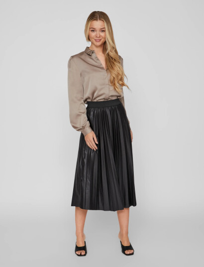 Vila Vinitban Skirt - Noos - Black - L Vila Vinitban Skirt - Noos - Black - L