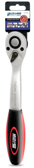 Dedra Ratchet 1/2"", 72T, Crv 6140, Bøyd To-Materials Håndtak Dedra Ratchet 1/2"", 72T, Crv 6140, Bøyd To-Materials Håndtak