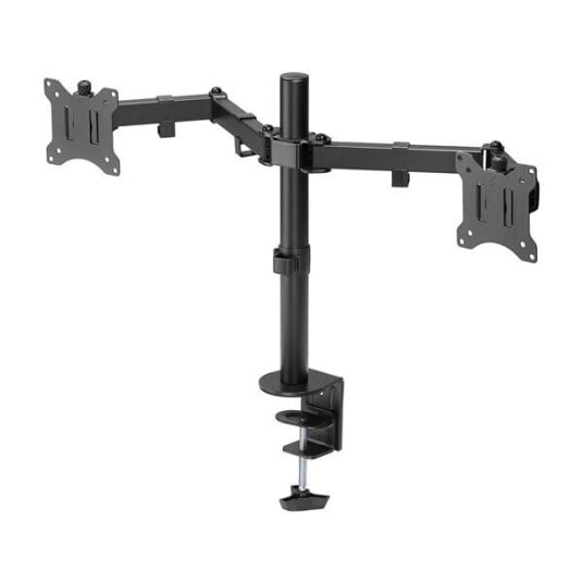 Goobay Dobbelt Skjermfeste for 17-32" Skjermer med Justerbar Høyde Goobay Dobbelt Skjermfeste for 17-32" Skjermer med Justerbar Høyde