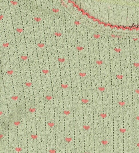 Konges Sløjd Genser Hullmønster Minnie Coeur Lint Konges Sløjd 6 år (116) Genser Grønn