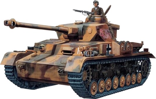Academy Panzer IV H Stridsvogn Byggesett 1:35