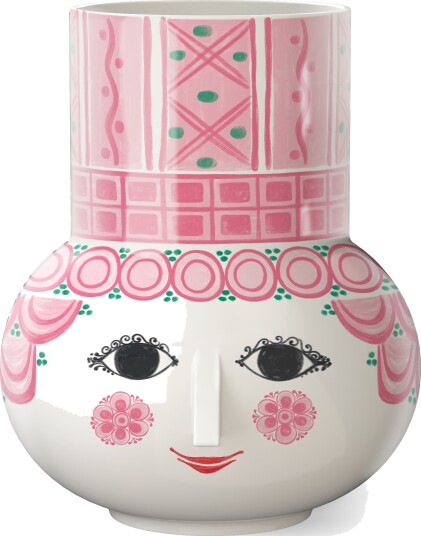 Bjørn Wiinblad   Olga vase 15 cm rosa