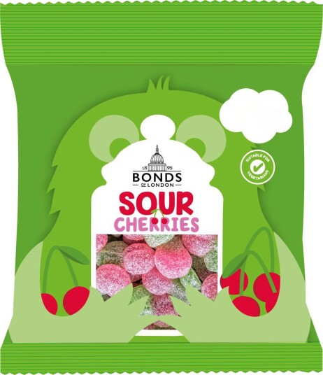 Sour Cherries - Bonds of London 50 gram (UK)