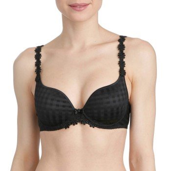 Marie Jo BH Avero Heart Shaped Padded Bra Svart E 75 Dame Marie Jo BH Avero Heart Shaped Padded Bra Svart E 75 Dame