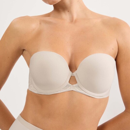 Triumph Comfort Contour WDP stroppeløs BH beige Størrelse: 75A Kvinner