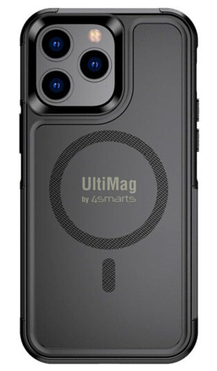 4smarts iPhone 14 Pro Max 4smarts UltiMag Defend Deksel - MagSafe-kompatibelt - Svart