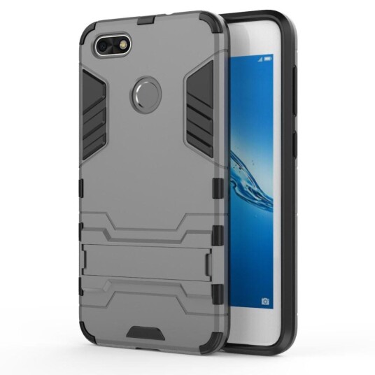 INCOVER Huawei P9 Lite Mini TPU Hybrid Deksel - Grå