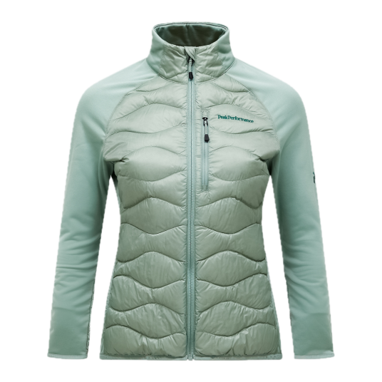 Peak Performance W Helium Down Hybrid Jacket Green Valley M