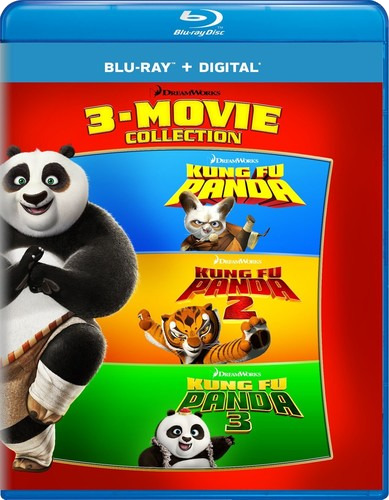 Kung Fu Panda: 3Movie Collection Bluray
