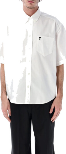 Ami Paris Herre Skjorter Hvit 2XL,