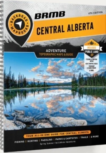 Kart Central Alberta Backroad Kartbok