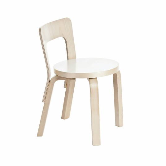 Artek N65 Barnestol Hvitt Laminat Artek N65 Barnestol Hvitt Laminat