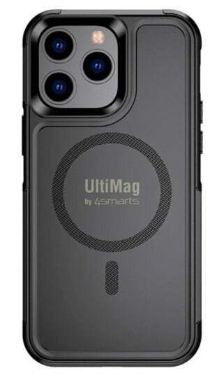 4smarts iPhone 14 Pro 4smarts UltiMag Defend Deksel - MagSafe-kompatibelt - Svart