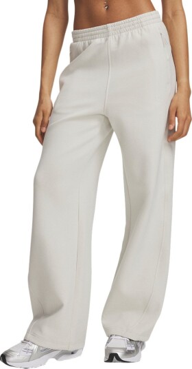 Under Armour Unstoppable Flc Open Pant White M