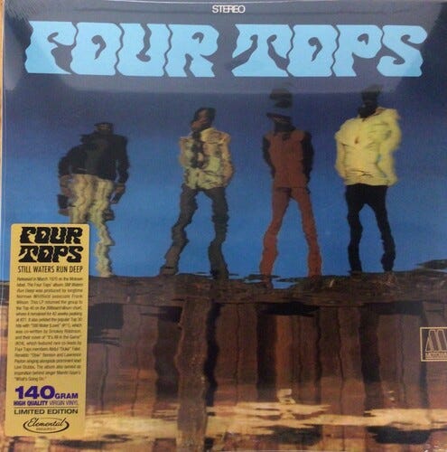 The Four Tops Still Waters Run Deep LP/Vinyl