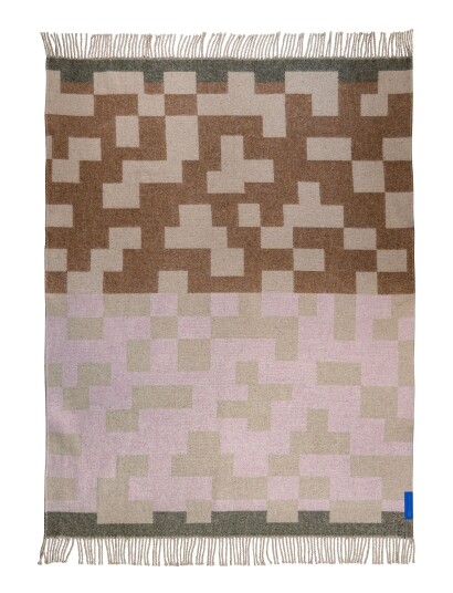 Mette Ditmer Maze Throw - Multi/patterned - W130X L190CM Mette Ditmer Maze Throw - Multi/patterned - W130X L190CM