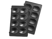 SEB Tefal Snack Collection XA801512 - Mini madeleine plates set - for sandwichmaker / vaffelmaker - for Colormania Snack Time SW341312, Snack TIME SW341512 SEB Tefal Snack Collection XA801512 - Mini madeleine plates set - for sandwichmaker / vaffelmaker - for Colormania Snack Time SW341312, Snack TIME SW341512