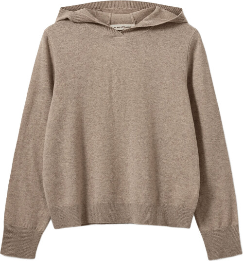 Sofie Schnoor Cassiesw Knit Hoodie Beige XL