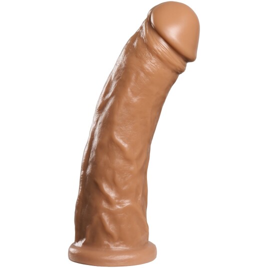 Vixen Creations Gambler VixSkin Dildo 26,5 cm     - Lysebrun