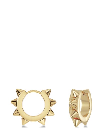 EDBLAD Peak Hoops Icon M |Guld |One Size