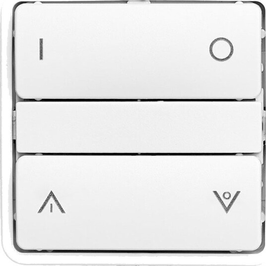 Smartkontakten Trykknapp Hue-Kompatibel Zigbee Med Symbol Fuga (Baseline 50) Hvit
