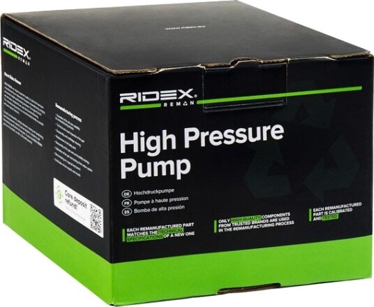 RIDEX REMAN 3918H9838R Høytrykkspumpe