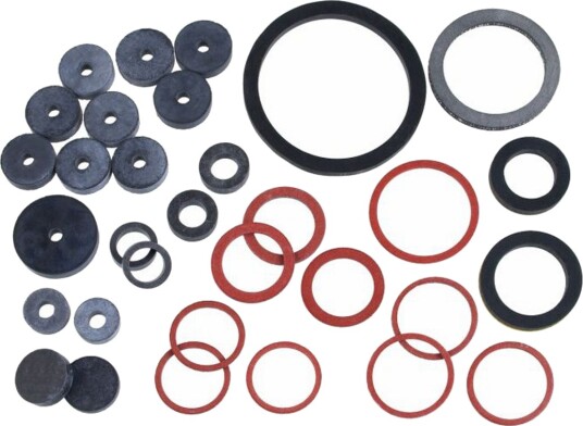 Cornat O Rings Pakningsett 32 Stk Sort