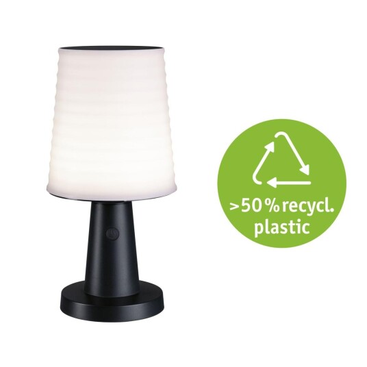 Ilanga portabel bordlampe oppladbar 2,1W 2700 Kelvin IP44 - Solcelle - Hvit Ilanga portabel bordlampe oppladbar 2,1W 2700 Kelvin IP44 - Solcelle - Hvit