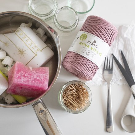 Bærekraftige stearinlys laget av stearinlysrester av Rito Krea Candle DIY Guide Bærekraftige stearinlys laget av stearinlysrester av Rito Krea Candle DIY Guide