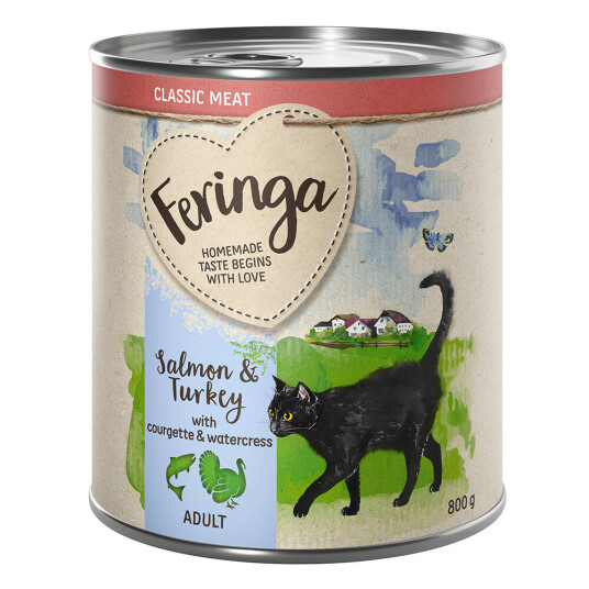 Feringa Meny Duo 6 x 800 g - Laks og kalkun Feringa Meny Duo 6 x 800 g - Laks og kalkun